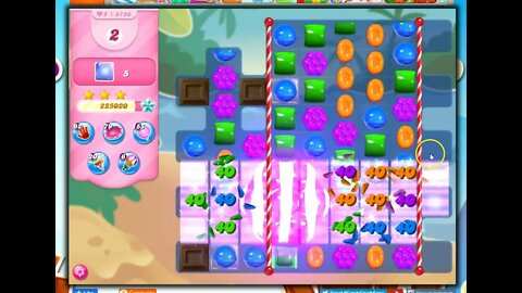 Candy Crush Level 3736 Talkthrough, 19 Moves 0 Boosters