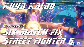 Kuya Kalbo Six Match Fix with Chun Li on Street Fighter 6 as Puyat 12-17-2023 Part 1.