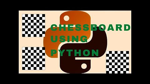 Draw Chessboard Using Python - Free Python Course