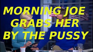 Donald Trump & Tucker Carlson conments on Morning Joe grabbin' 'm by the pussy