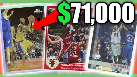 RARE BASKETBALL CARDS WORTH MONEY - MOST EXPENSIVE NBA CARDS!!