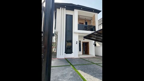 5 Bedrooms Fully Detached Luxury Duplex With BQ For Sale In Chevron Axis, Lekki, Lagos - ₦145m Only!