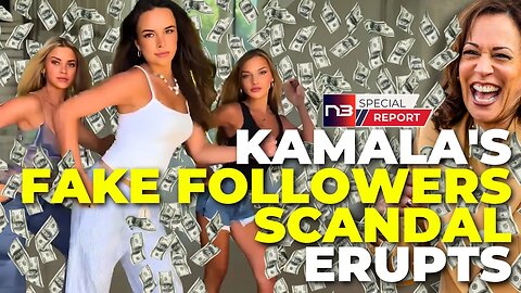 🚨EXPOSED: Kamala's $20K Influencer Bribes for DNC Convention! It's ALL FAKE! 👀