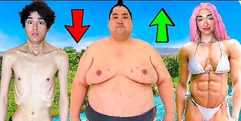 Epic Weight Gain vs. Weight Loss Challenge: Battle for $50,000!