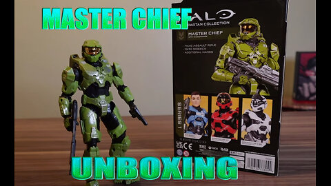 ASMR Unboxing: Spartan Collection Master Chief Figure (Series 1)