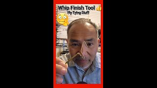Tie The Whip Finish Knot, Use This Tool or Two Fingers!