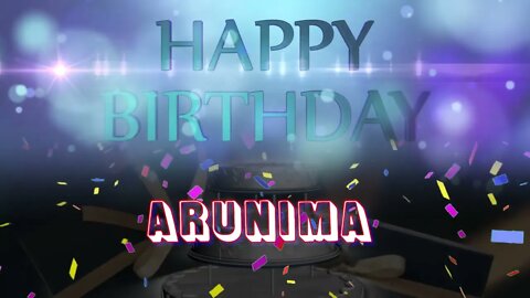 Wish you a very Happy Birthday Arunima from Birthday Bash