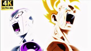 GOKU and Frieza vs Jiren last fight in Dragon ball super