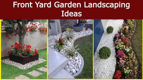 100+ Breathtaking Creative Front Yard Garden Landscaping Ideas 2022 | Front Yard Garden Ideas 2022