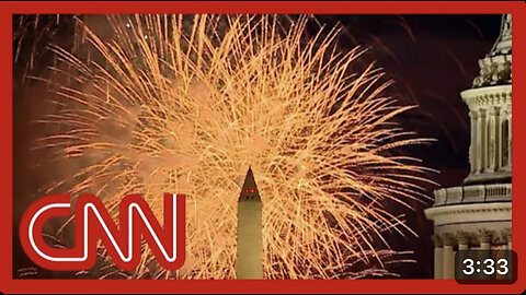 'America the Beautiful' and July 4 fireworks over Washington