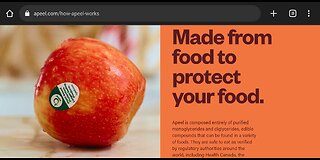 🚨 FOOD ALERT! - Edipeel / Apeel => "Edible Food Coating" - Funded by Depopulationist Bill Gates