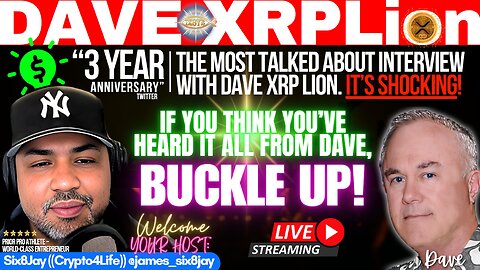 Dave XRPLion MOST TALKED ABOUT INTERVIEW EVER | IT'S SHOCKING MUST WATCH TRUMP NEWS