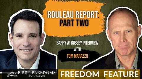 Marazzo Interview on Rouleau Report Part Two