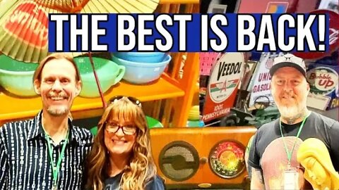 VALUABLE VINTAGE VLOG! | SUMMER SHOW RETURNS | ANTIQUE SHOPPING