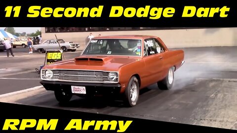 11 Second Dodge Dart Drag Racing