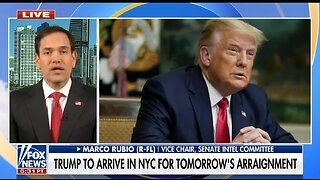 Sen Marco Rubio Issues Warning On Trump Indictment