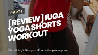 [REVIEW] IUGA Yoga Shorts Workout Shorts for Women with Pockets High Waisted Biker Shorts for W...