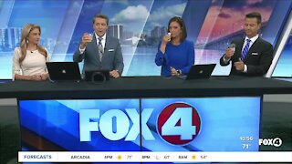 Fox 4 morning crew samples gingerbread flavored soda