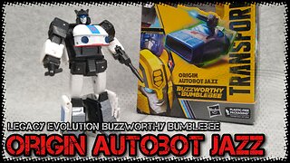 Transformers Origin Autobot Jazz figure review