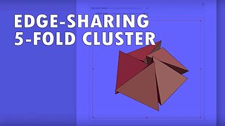 Edge-Sharing 5-Fold Cluster