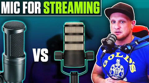 Best Microphone For Live streaming | AT2020 Vs Podmic