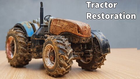 Agriculture Tractor Restoration - New Holland T-7 315 Model Tractor