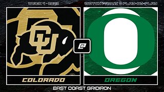 Oregon vs Colorado - Play by Play & Reaction w/ Scoreboard