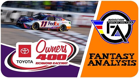 NASCAR Fantasy Analysis for Richmond Raceway