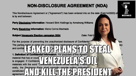 LEAKED: Venezuelan Opposition Leader Took Bribes for Country's Oil