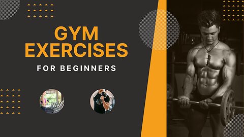 Gym Exercises For Beginners.