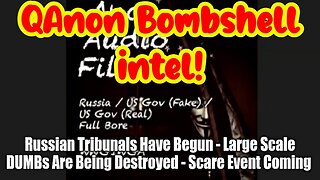 Russian Tribunals Have Begun - Large Scale DUMBs Are Being Destroyed - Scare Event Coming