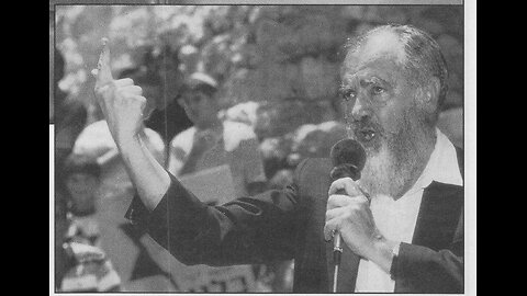 Rabbi Meir Kahane debating humanist rabbi Sherwin Wine