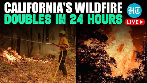 🔴NOW : California Wildfire Becomes Largest in U.S. 307,368 Acres Of Land Burnt In Less Than 3 Days part 2