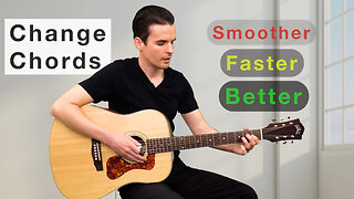 🎸 Change chords Smoother Faster Better Guitar chord switching lesson Chord transitions 🎸
