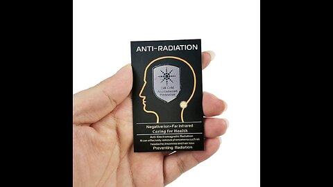 EMFDEFENSE™ Negative Ions Sticker