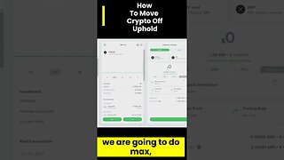 How To Move Crypto Off Uphold Exchange