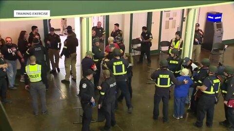 Brown County first responders train for active shooter incident at Bay Beach