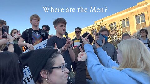 Where are the men?