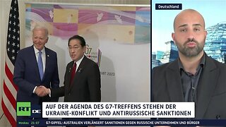 G7-Gipfel in Japan: Weitere Sanktionen gegen Russland und Umgang mit China