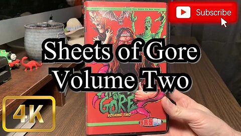 [0046] SHEETS OF GORE - VOLUME TWO VHS [INSPECT] [#sheetsofgore2 #toddsheets #sheetsofgore2VHS]