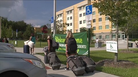 Fall semester begins at the University of South Florida; thousands of students to return to campus