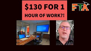 $130 in 1 hour! | Crestron Reboot | Onsite Job Examples | Make money as a Freelance IT Field Tech