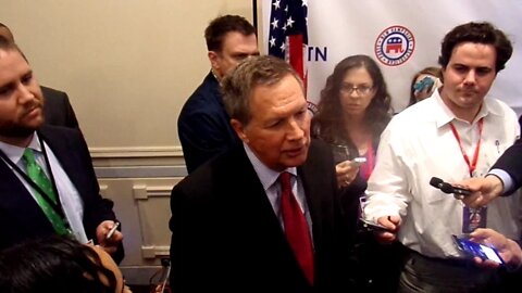 FITN 2015 Gov Kasich grilled by the press