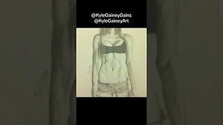 #fit #girl #body #drawing #shorts #fitness #abs #tone #draw #art #artist #pencildrawing #shading #go