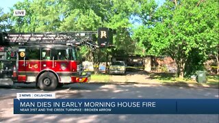 Broken Arrow man dies after house fire