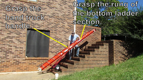 Ladder Mover™ Stair Climb