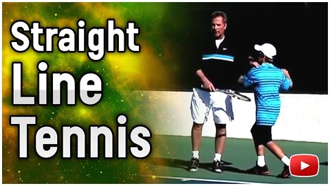 Winning Tennis Dedicated Practice - Straight Line Tennis featuring Coach Lou Belken