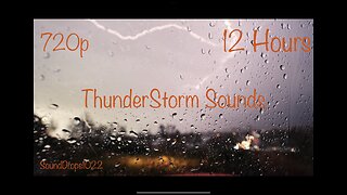 Greatest Night Of Sleep With 12 Hours Of Thunderstorm Sounds Video