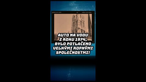 #history #auto auto na vodu tu ž bylo. Proč jezdíme na benzín, naftu, Lpg, CNG atp? #mistery