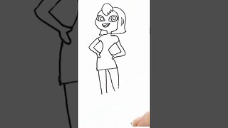 How to draw and paint Mavis from Hotel Transylvania